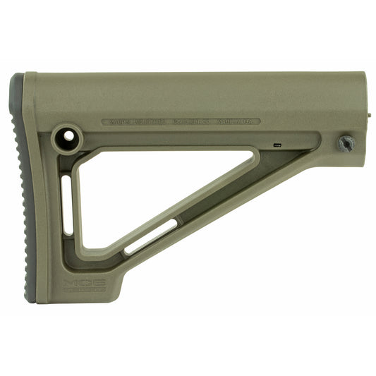 Magpul Industries MOE Fixed Carbine Stock - Mil-Spec Model in Olive Drab Green