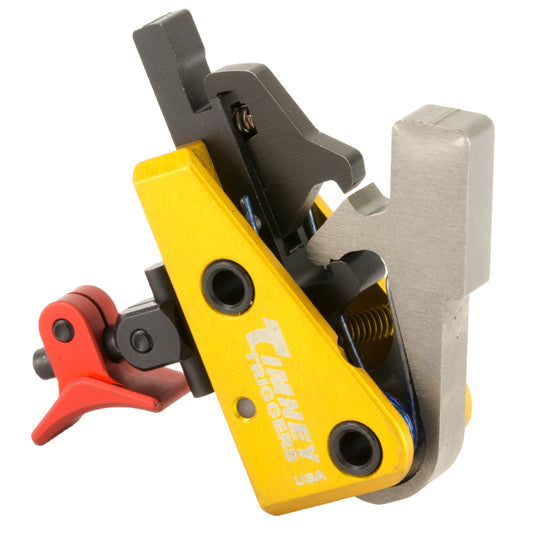 Timney Triggers AR Calvin Elite 1.5 lb Red Trigger for AR/M4 Rifles