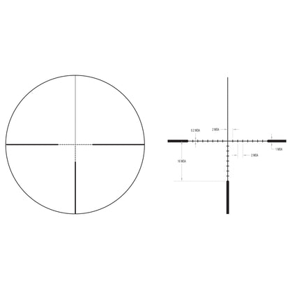 Trijicon Ascent 3-12x40 Rifle Scope with BDC Target Holds Reticle
