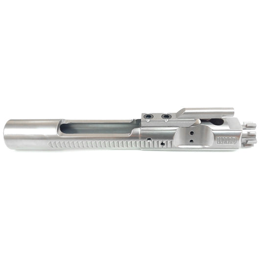 WMD Guns NIB-X Bolt Carrier Group for 5.56 NATO Rifles * Silver Finish