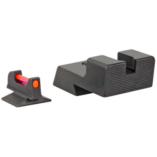 Trijicon Fiber Sight Set for 1911 Novak Low Cut - Red and Green Illumination