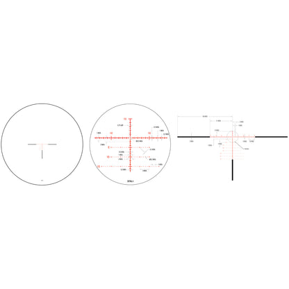 Trijicon Credo 2-10x36 First Focal Plane Tactical Rifle Scope with Red MOA Precision Tree Reticle