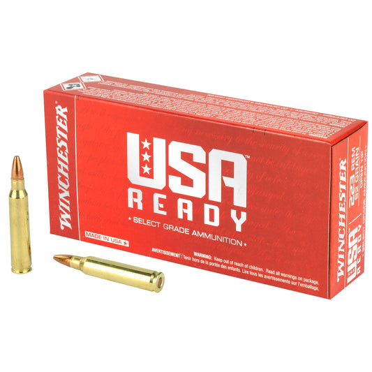 Winchester Ammunition USA Ready .223 Remington 62 Grain Open Tip Rifle Ammunition, 20 Rounds per Box