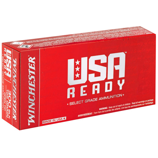 Winchester Ammunition USA Ready 300 Blackout 125 Grain Open Tip - 20 Rounds per Box