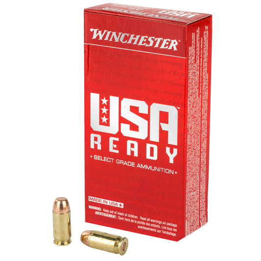 Winchester Ammunition USA Ready 45 ACP Full Metal Jacket 230-Grain - 50 Rounds Per Box