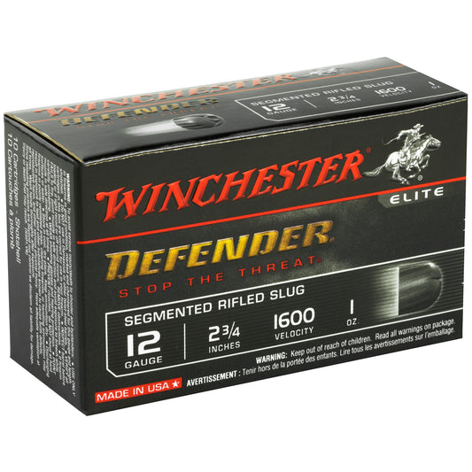 Winchester Ammunition PDX1 Defender 12-Gauge 1 oz Rifled Slug * 10 Rounds Per Box