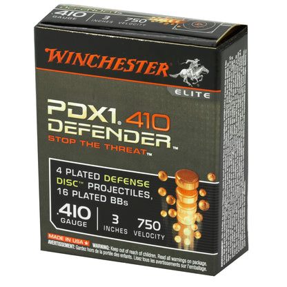 Winchester Ammunition PDX1 Defender 410 Gauge Buckshot * 10 Rounds per Box, 100 per Case