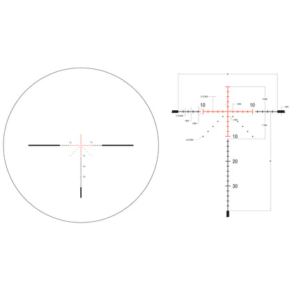 Trijicon Credo 3-9x40 Rifle Scope with Red MOA Precision Hunter Reticle