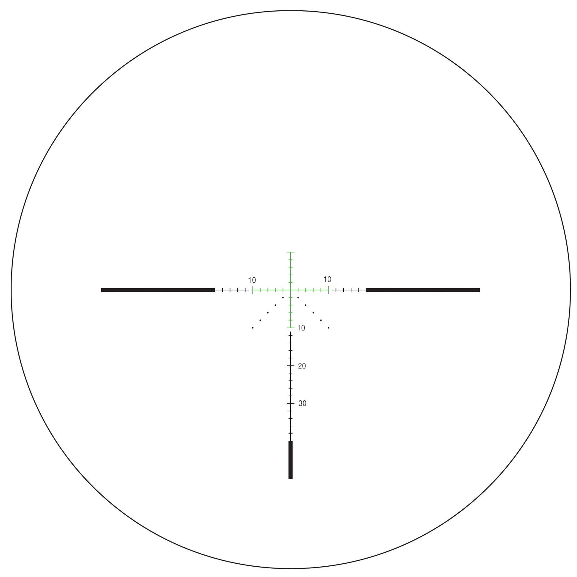 Trijicon Credo 3-9x40 Rifle Scope with Green MOA Precision Hunter Reticle