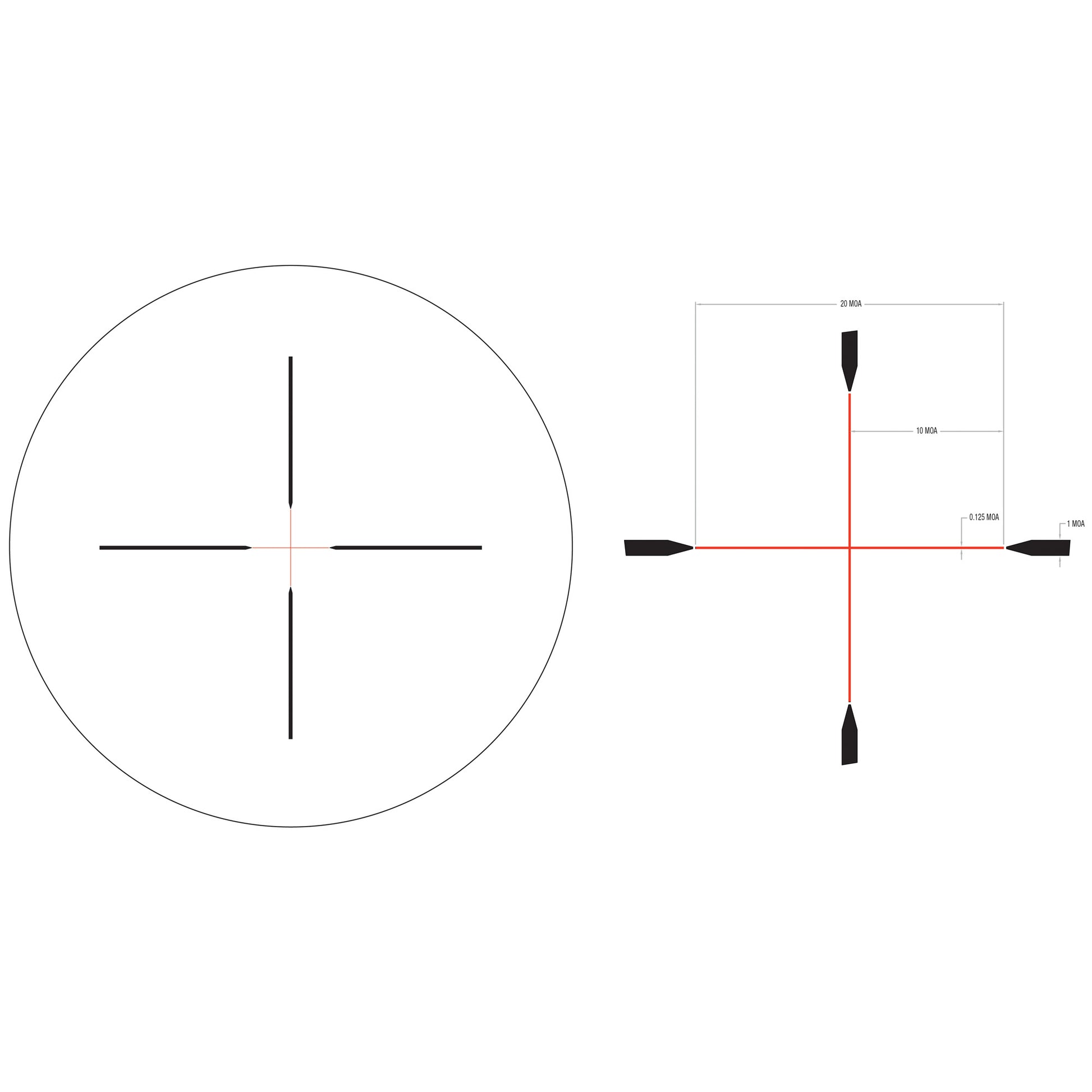 Trijicon Credo 3-9x40 Rifle Scope with Red Duplex Reticle * Precision Optics for Tactical and Hunting Applications