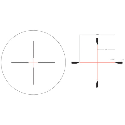 Trijicon Credo 3-9x40 Rifle Scope with Red Duplex Reticle * Precision Optics for Tactical and Hunting Applications