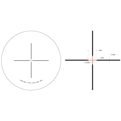 Trijicon Credo HX 4-16x50 Rifle Scope with Red Standard Duplex Reticle