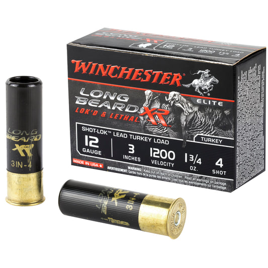 Winchester Ammunition Long Beard XR 12 Gauge #4 Shotshells * 1.75 oz, 10 Rounds Per Box