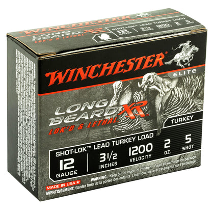 Winchester Ammunition Longbeard XR 12 Gauge Turkey Shotshells * 2 oz, #5 Lead Shot, 10 Rounds per Box