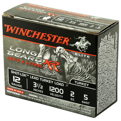 Winchester Ammunition Longbeard XR 12 Gauge Turkey Shotshells * 2 oz, #5 Lead Shot, 10 Rounds per Box