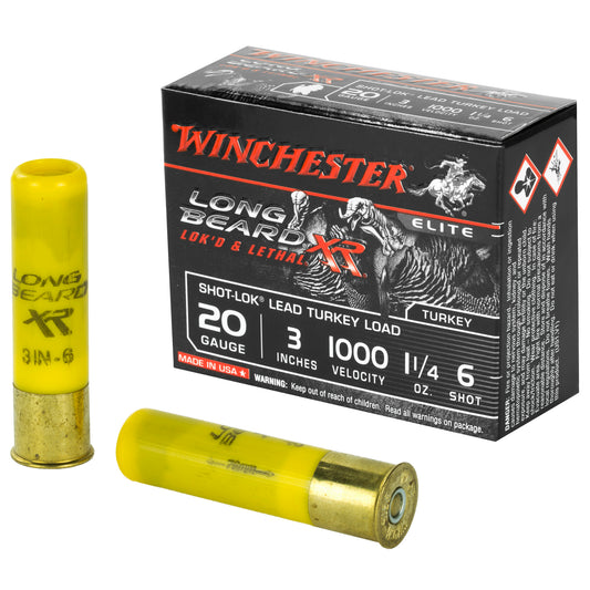 Winchester Ammunition Longbeard XR 20 Gauge Shotshells * 1 1/4 oz #6 Shot, 10 Rounds per Box