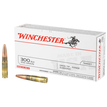 Winchester Ammunition USA 300 Blackout 200-Grain Open Tip - 20 Rounds Per Box