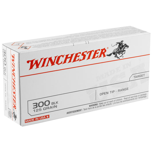 Winchester Ammunition USA 300 Blackout 125 Grain Open Tip * Box of 20 Rounds