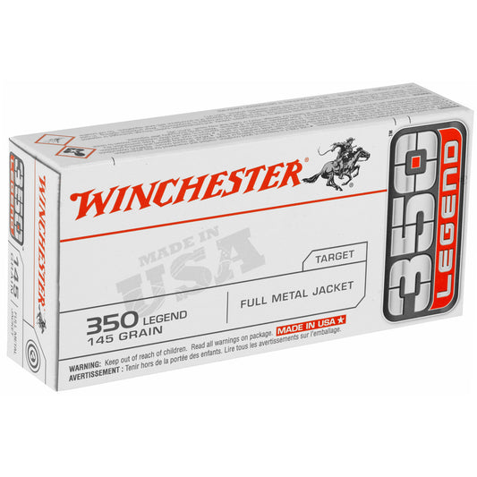 Winchester Ammunition USA 350 Legend 145 Grain Full Metal Jacket - 20 Rounds Per Box