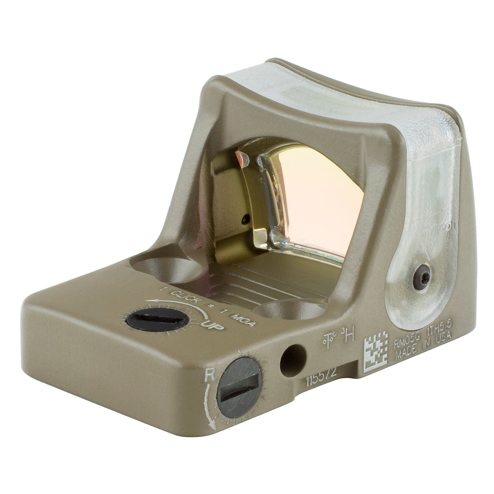 Trijicon RMR Dual-Illuminated 9 MOA Green Dot Reflex Sight in Flat Dark Earth
