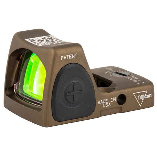 Trijicon RMR Type 2 Coyote Brown Reflex Sight with Adjustable LED, 3.25 MOA Dot