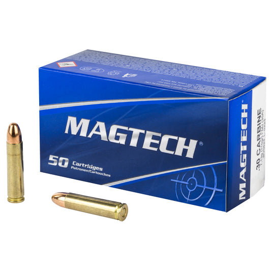 Magtech 30 Carbine Full Metal Jacket Ammunition * 110 Grain, 50 Rounds per Box