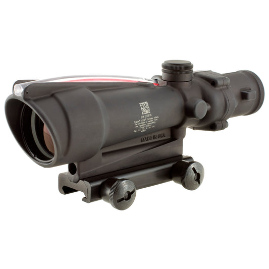 Trijicon ACOG 3.5X35 Red Chevron .308 Rifle Scope * Durable Fixed Power Optic with Illuminated Reticle