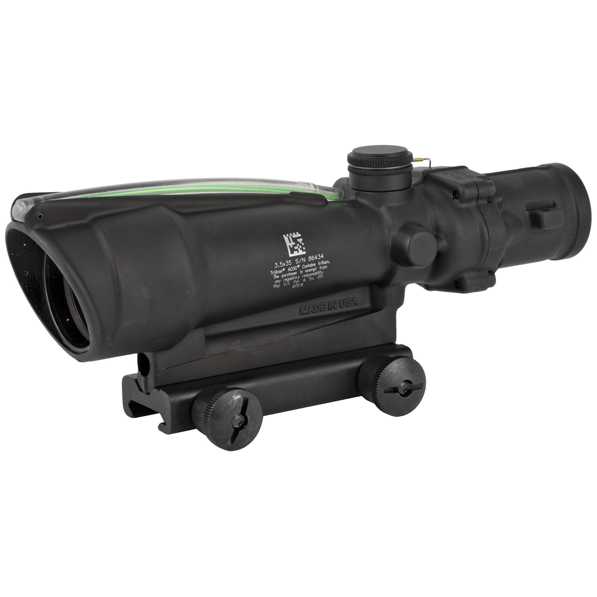 Trijicon ACOG 3X35 Green Crosshair Rifle Scope - Model TA11J-G