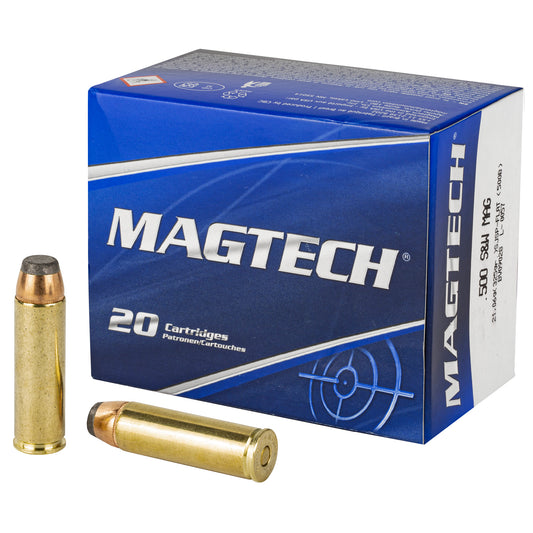 Magtech 500 S&W 325 Grain Semi-Jacketed Soft Point Ammunition * Sport Shooting Series