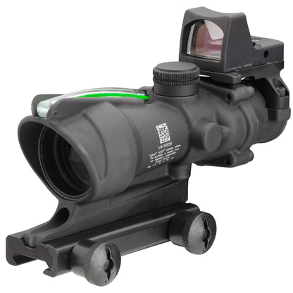 Trijicon ACOG 4x32 Rifle Scope with Green Crosshair for .223 Caliber Weapons