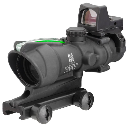Trijicon ACOG 4x32 Rifle Scope with Green Crosshair for .223 Caliber Weapons