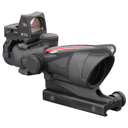 Trijicon ACOG 4x32 Red Chevron Riflescope with RMR for .223 Caliber