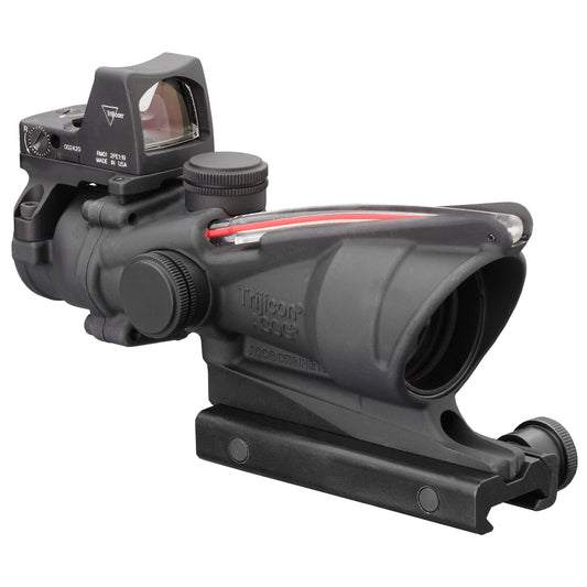 Trijicon ACOG 4x32 Red Chevron Riflescope with RMR for .223 Caliber
