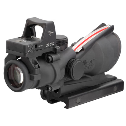 Trijicon ACOG 4x32 Red Chevron Riflescope with RMR for .223 Caliber