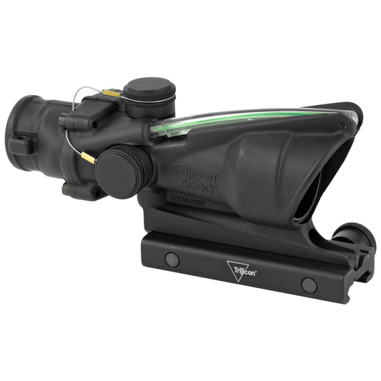 Trijicon ACOG 4x32 Green Horseshoe BAC Rifle Scope with Flattop Adapter