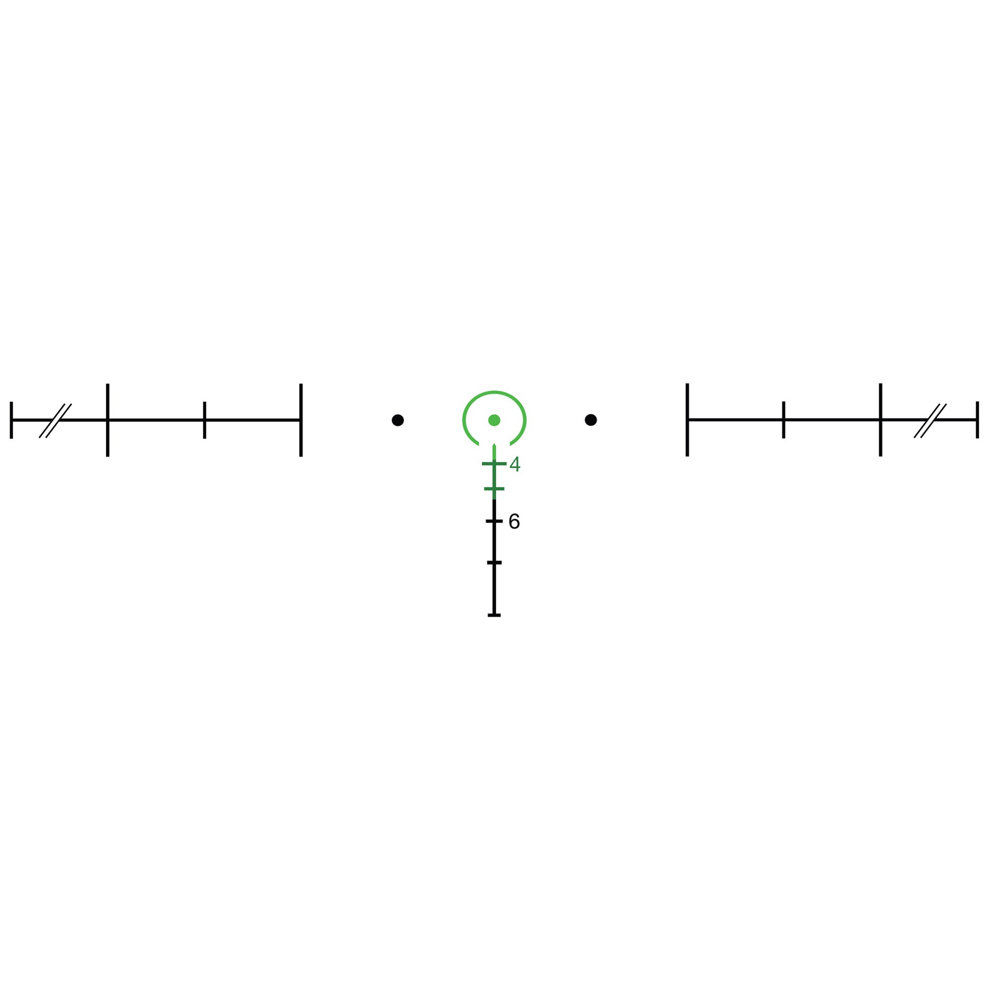 Trijicon ACOG 4x32 Rifle Scope with Green Horseshoe .223 Reticle