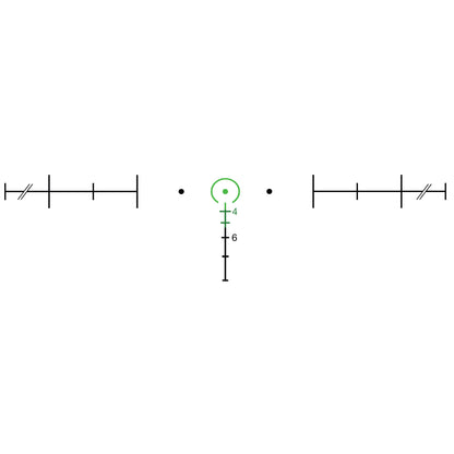 Trijicon ACOG 4x32 Rifle Scope with Green Horseshoe .223 Reticle