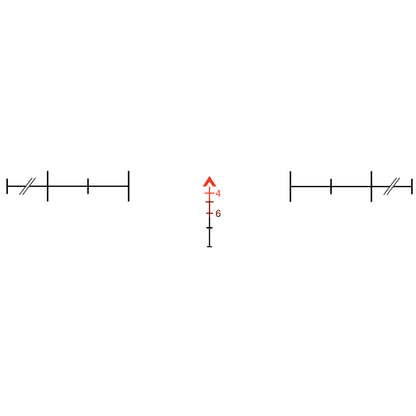 Trijicon ACOG RCO 4x32 Red Chevron Rifle Scope for M16A4 * Durable 32mm Fixed Power Optic with Illuminated Reticle