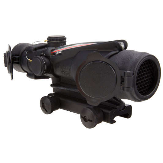 Trijicon ACOG RCO 4x32 Rifle Scope with Red Chevron Reticle * Durable Compact Optic for Tactical and Hunting Use