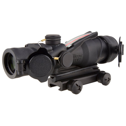 Trijicon ACOG RCO 4x32 Rifle Scope with Red Chevron Reticle * Durable Compact Optic for Tactical and Hunting Use