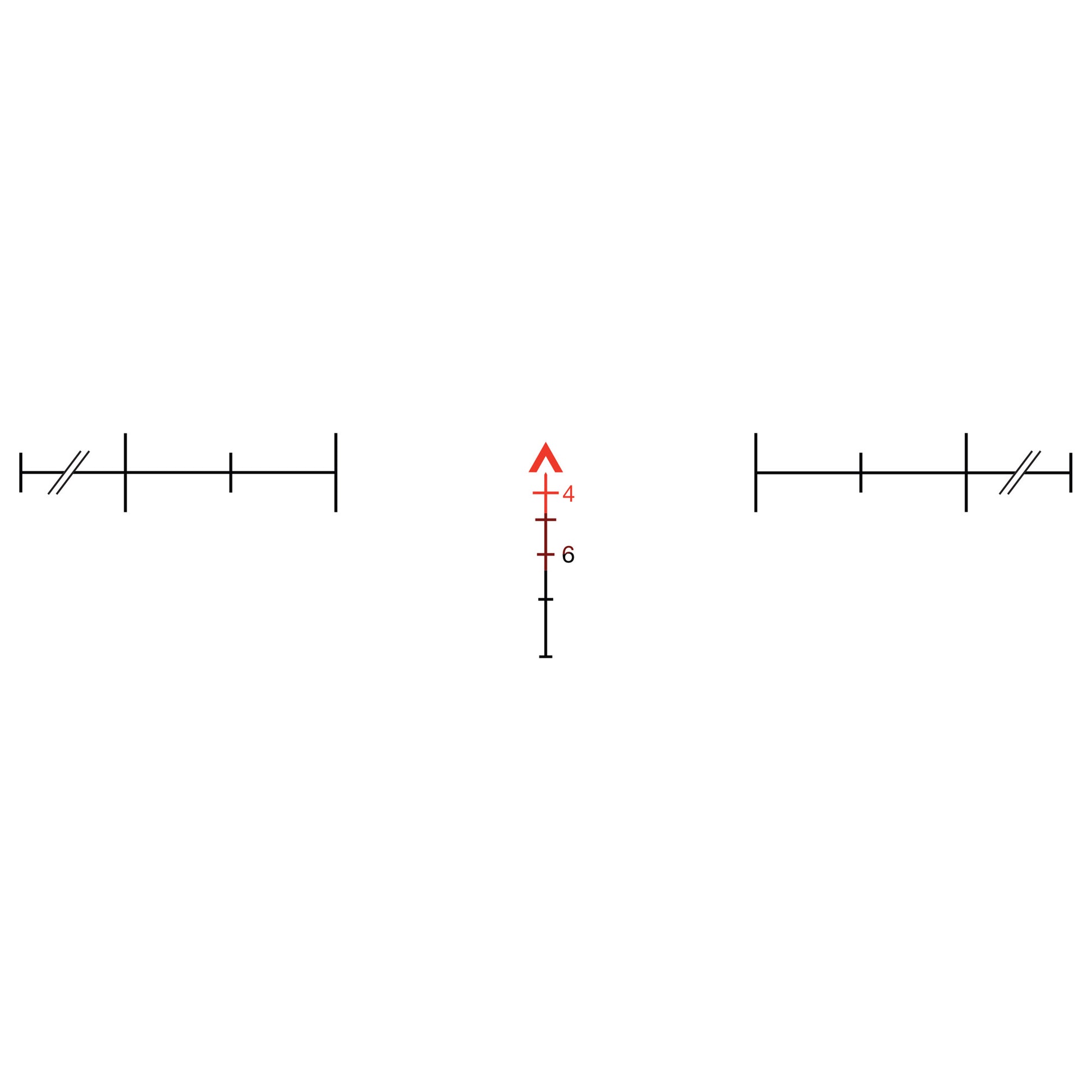 Trijicon ACOG RCO 4x32 Rifle Scope with Red Chevron Reticle * Durable Compact Optic for Tactical and Hunting Use