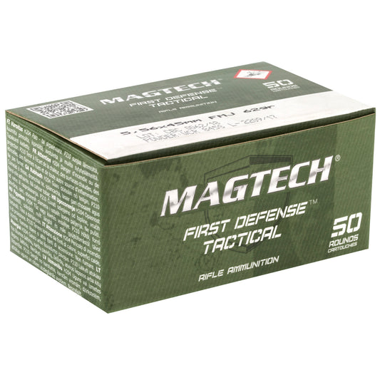 Magtech First Defense 556 NATO 62 Grain Full Metal Jacket Ammunition (50 Rounds)