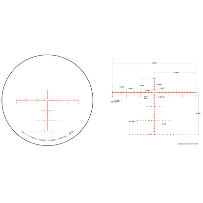 Trijicon Tenmile 5-50x56 Second Focal Plane Rifle Scope with Red/Green Illuminated Reticle