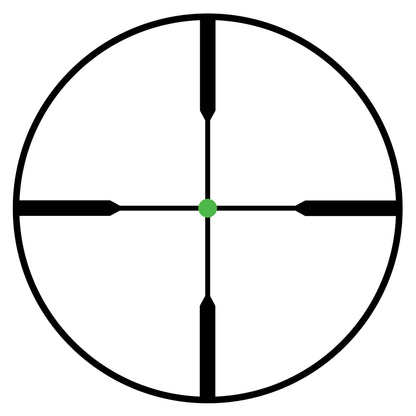 Trijicon AccuPoint 3-9x40 Rifle Scope with Duplex Green Dot Reticle