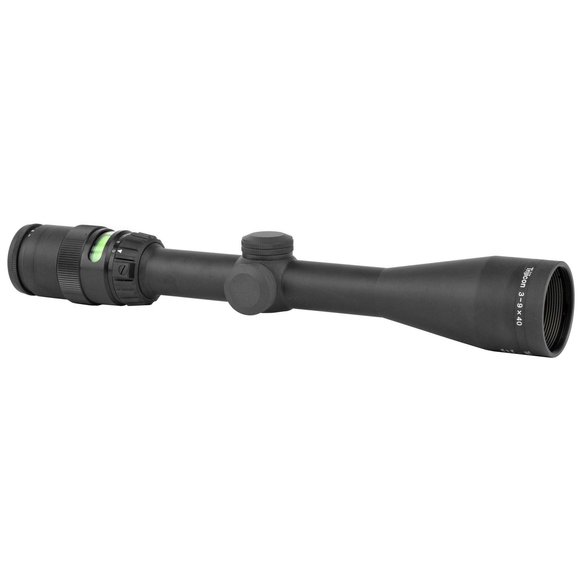 Trijicon AccuPoint 3-9x40 Green Triangle Post Rifle Scope - Black