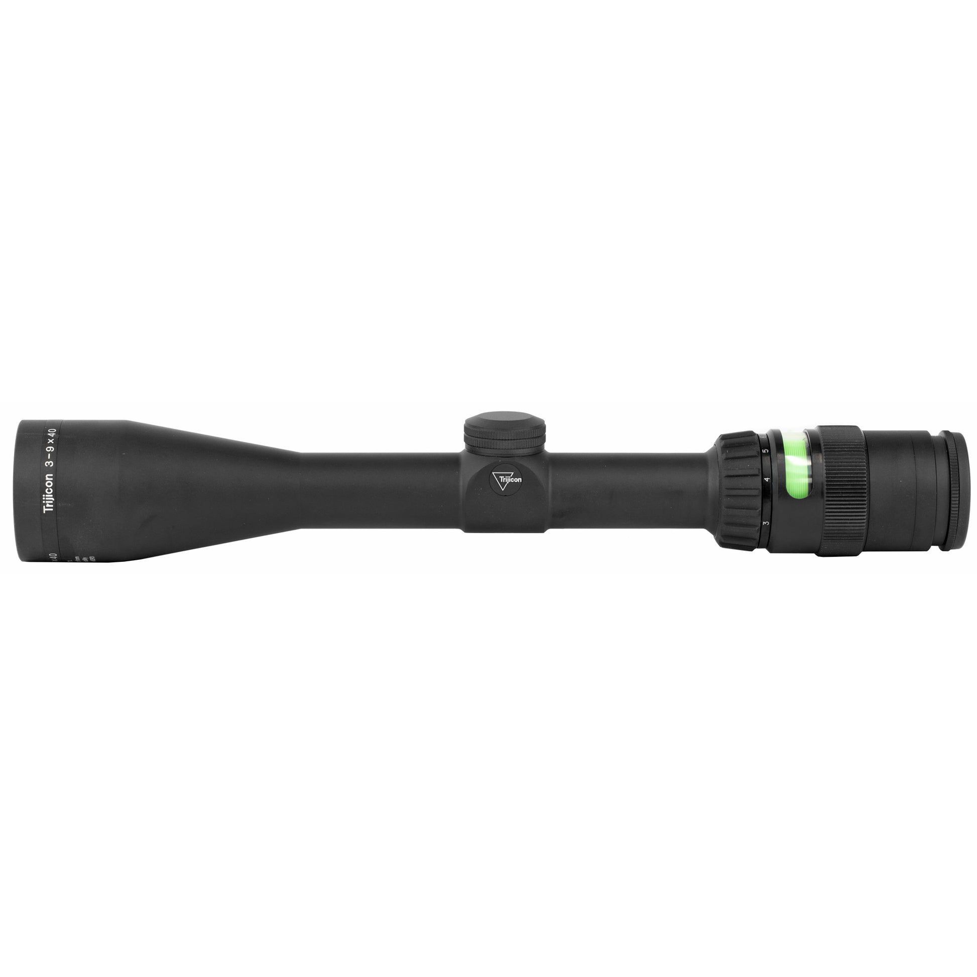 Trijicon AccuPoint 3-9x40 Green Triangle Post Rifle Scope - Black