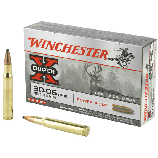 Winchester Ammunition Super-X Power Point 30-06 Springfield 180 Grain | 20 Rounds Per Box