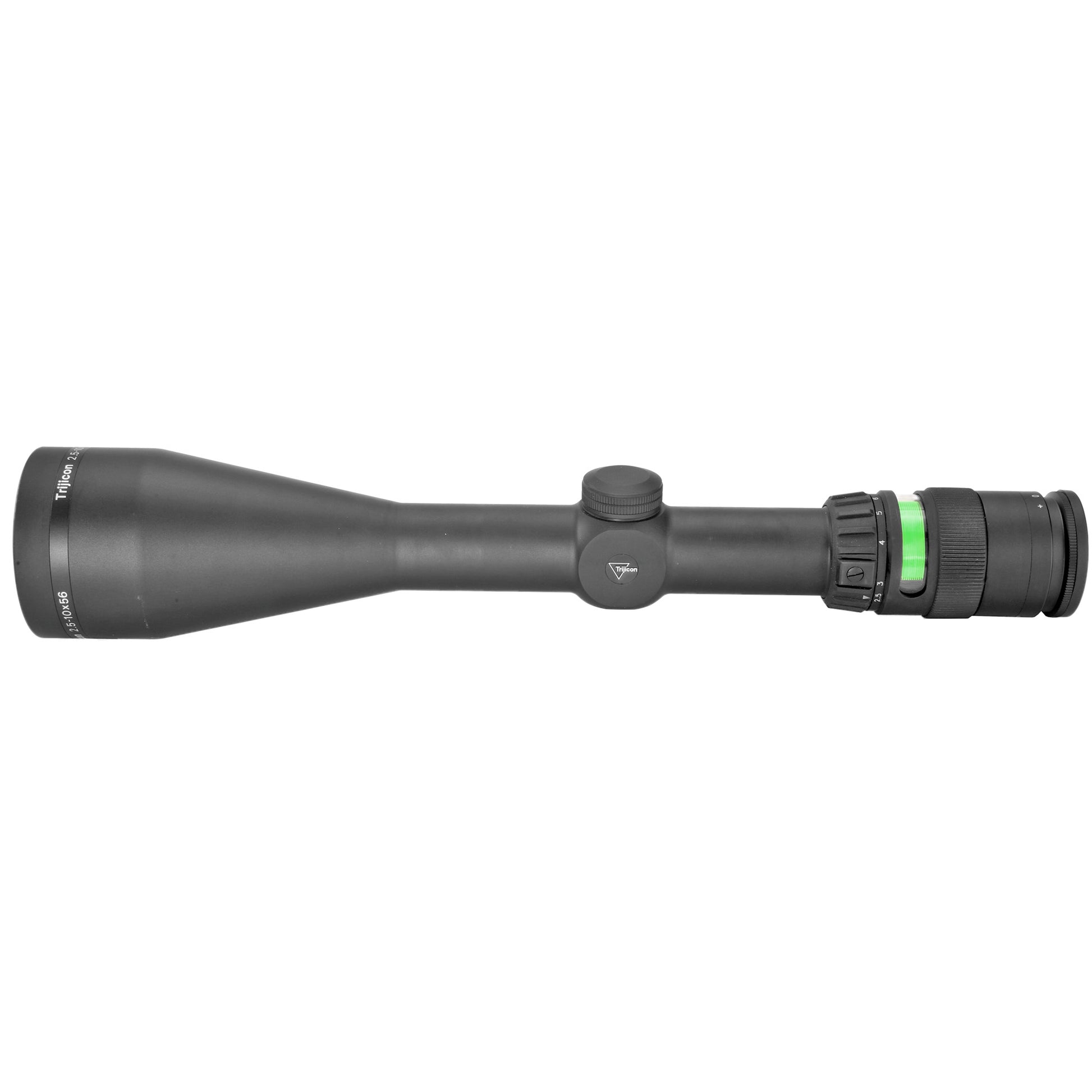Trijicon AccuPoint 2.5-10x56 Rifle Scope with BAC Green Triangle Post Reticle