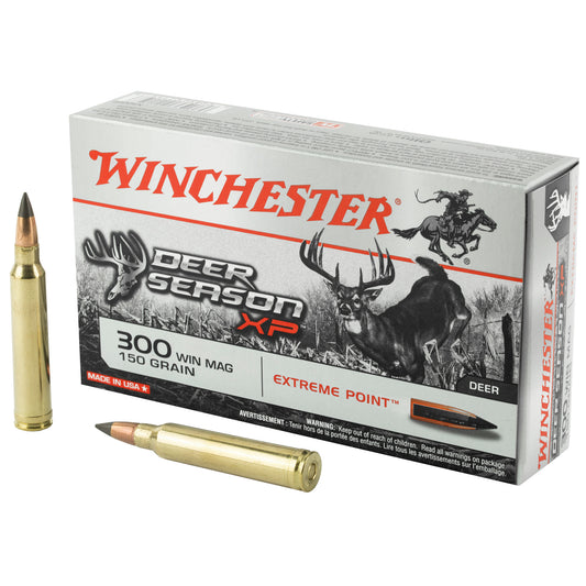 Winchester Ammunition Deer Season XP 150 Grain Polymer Tip for 300 Winchester Magnum