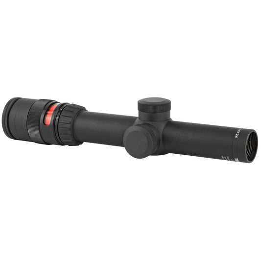 Trijicon AccuPoint 1-4x24 Red Triangle Post Rifle Scope with 30mm Tube